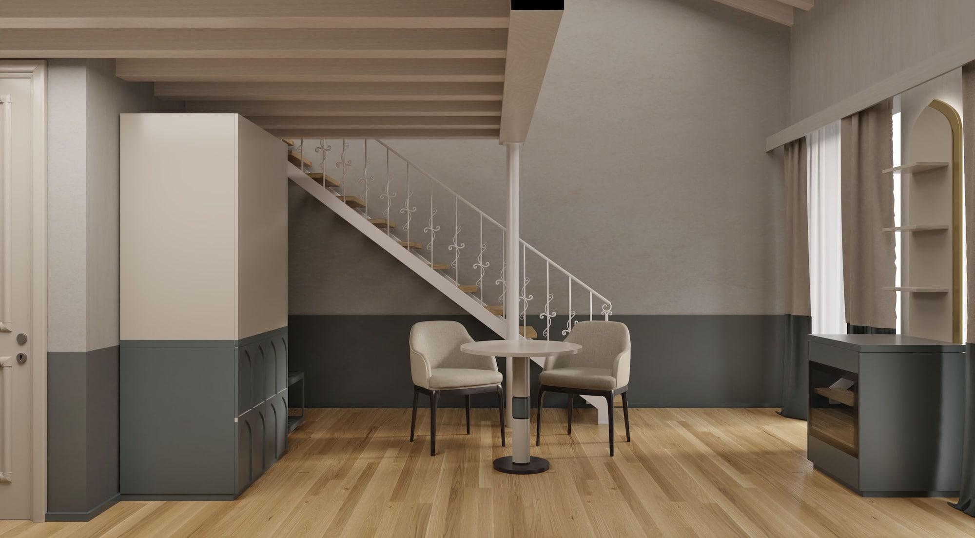 Hotel Relais Balcone di Giulietta Verona Esterno foto 3D interior rendering